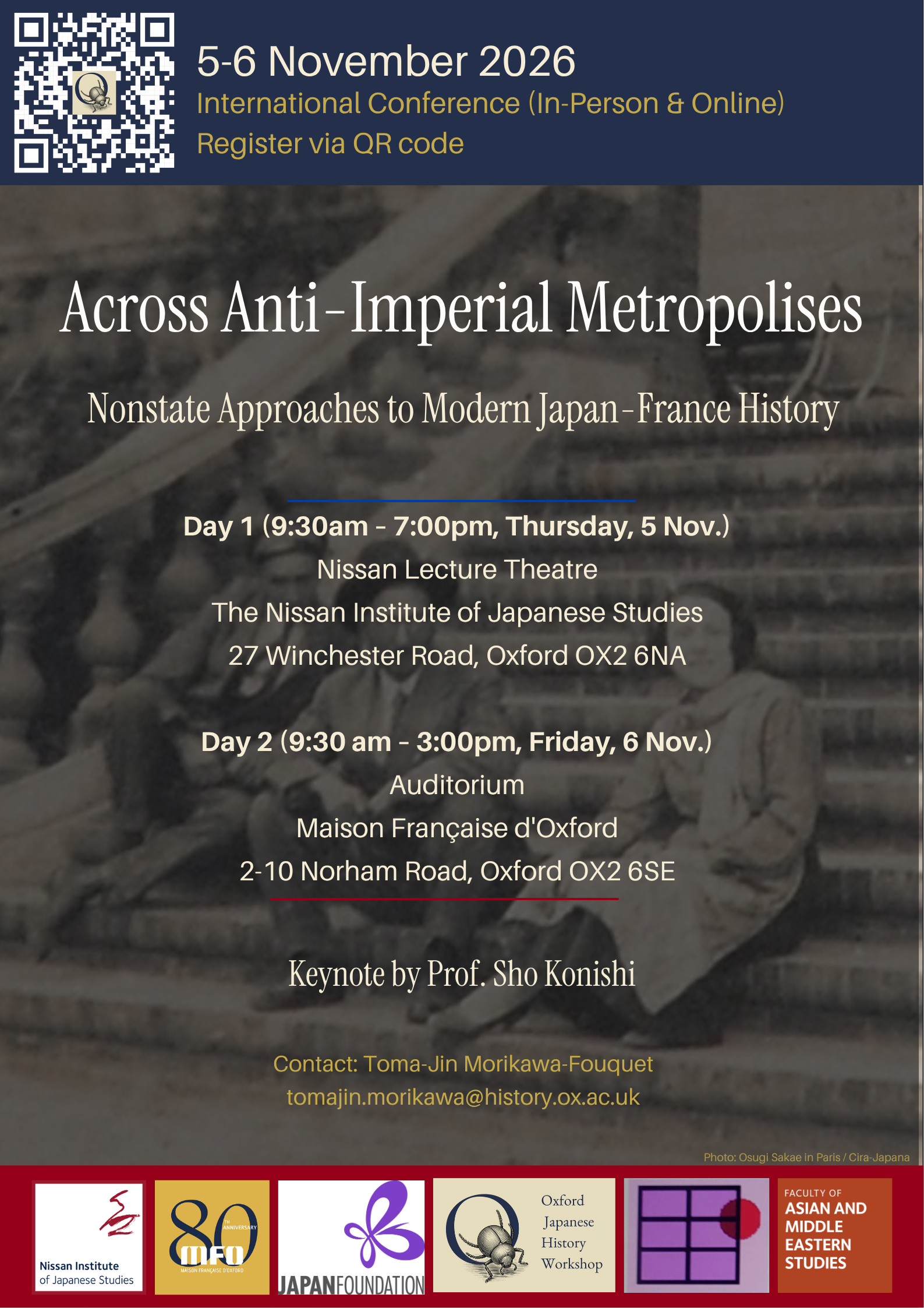 Across Anti-Imperial Metropolises Main Poster