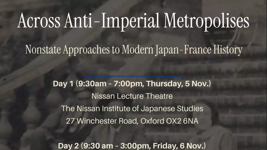 Across Anti-Imperial Metropolises Main Poster