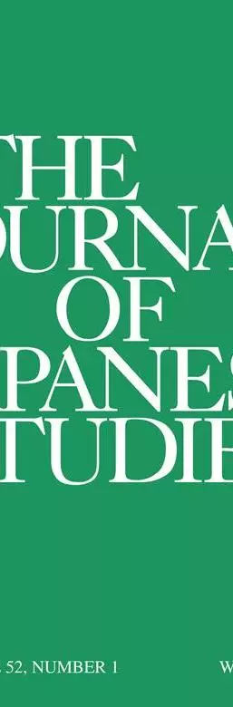 Journal of Japanese Studies Cover Volume 52, Issue 1 Winter 2026